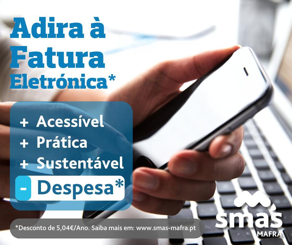 SMAS de Mafra: adira à fatura eletrónica