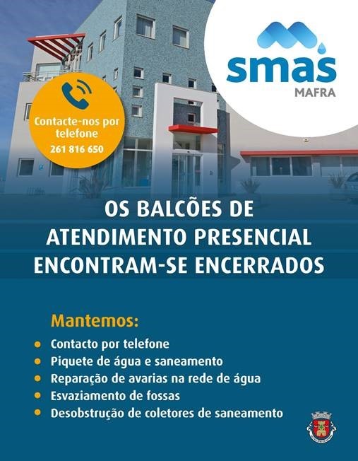 Atendimento presencial encerrado