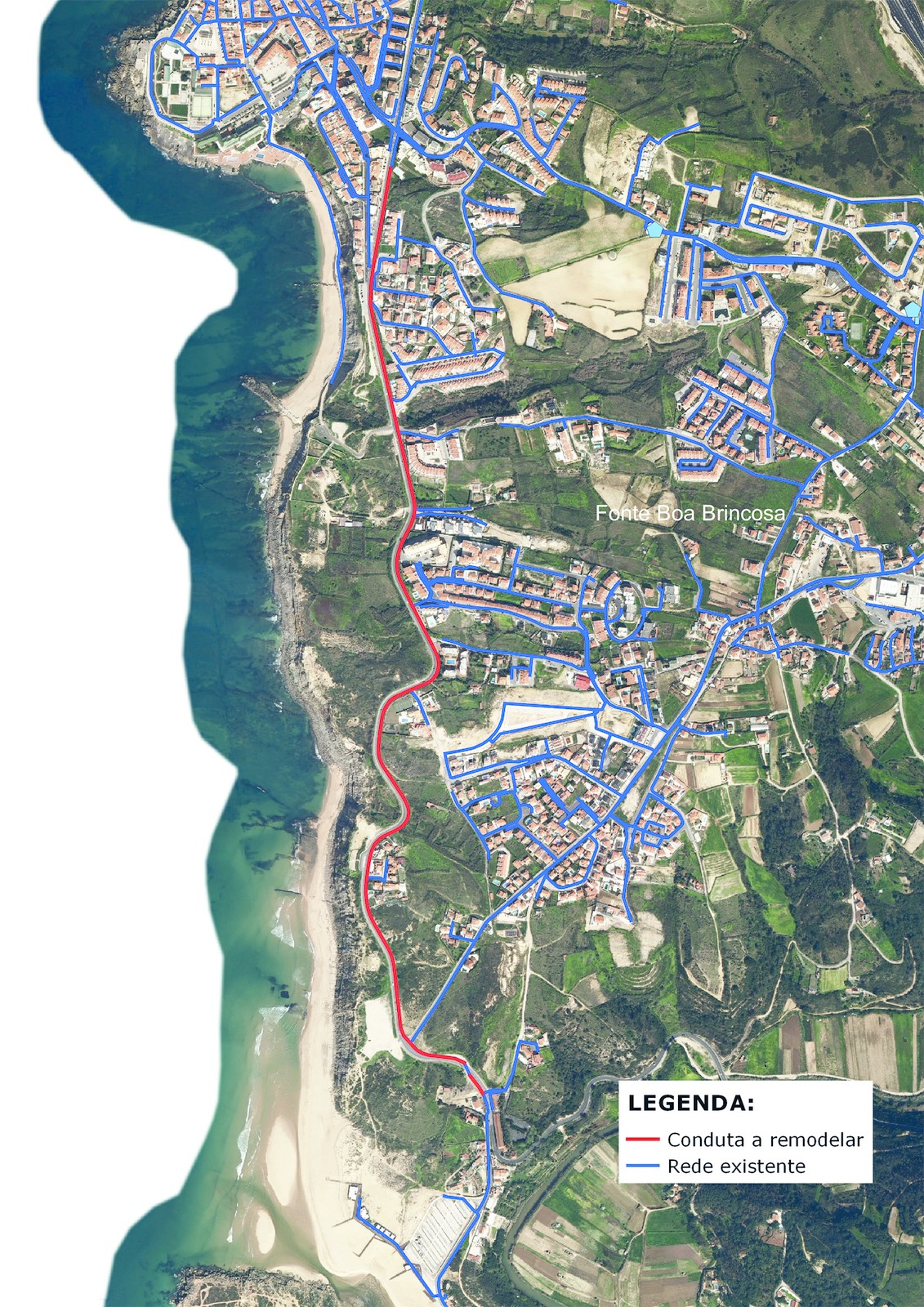 Remodelação da conduta gravítica entre Ericeira e Foz do Lizandro