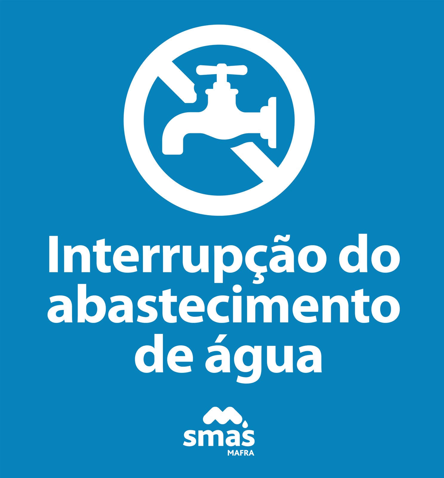 Interrupção do Abastecimento de Água
